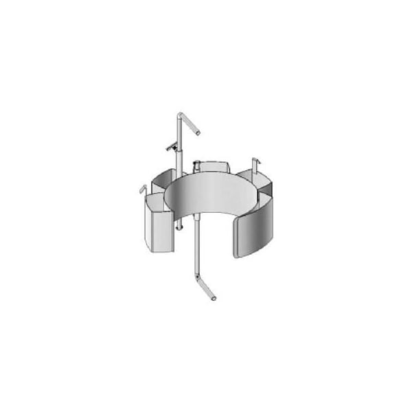 Morse Stainless Steel Drum Adaptor 55/30SS-19 for 18.5"- 19" Diameter Drum